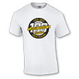 #13W Michigan Tech 100 Years Of Football White Tee From TRT Classics - Was $19.99