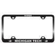 #40A Laser Engraved Michigan Tech License Frame From LXG