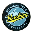 #40Zz Michigan Tech Huskies U.P. Seal Magnet