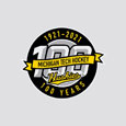 #43Rr Michigan Tech 100 Years Of Hockey Decal From Cdi