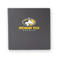 2 Inch D-Ring Charcoal Binder With Michigan Tech Logo