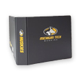 2 INCH D-RING CHARCOAL BINDER WITH MICHIGAN TECH LOGO