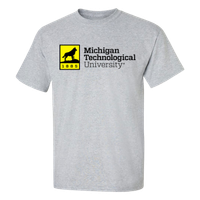 #01C 1885 Michigan Tech Print Tee From MV Sport