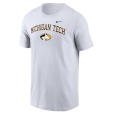 #01T Michigan Tech Huskies Print Tee From Nike