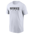 #01XX Nike Tri-Blend Tee With Michigan Tech Huskies Print