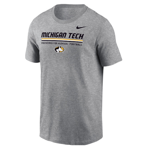 #02B Michigan Tech Engineered For Huskies Football Tee From Nike (SKU 118098692000018) #02B Michigan Tech Engineered For Huskies Football Tee From Nike (SKU 118098692000018)