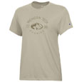 #02Dd Champion's Michigan Tech Print Tee For Women