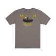 #02Ee Michigan Tech Huskies Scene Half-Sleeve Tee From Uscape Apparel