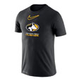 #02S Nike Short Sleeve Legend Tee With Michigan Tech Huskies Print