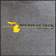 #02Y MICHIGAN MAP PRINT TEE FROM MV SPORT