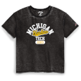 #02Z Women's Michigan Tech Huskies Tee From The League