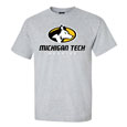 #03Gg Tee With Michigan Tech Logo From MV Sport