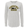 #04H Michigan Tech Women’S Long-Sleeve Tee From Blue 84