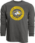 #04U Michigan Tech University Huskies Long Sleeve Tee From Blue 84