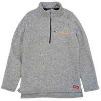 #05Mm Michigan Tech Athletic Logo Women's Ash 1/4 Zip