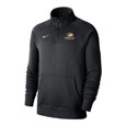 #05B Nike Club Fleece 1/4 Zip With Embroidered Michigan Tech Logo