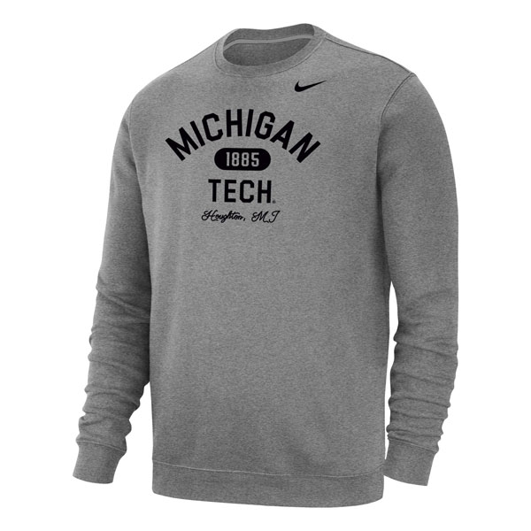 #05Ff Michigan Tech Nike Coach 1/2 Zip Top | Michigan Tech University ...