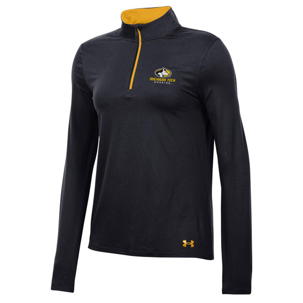 #05R Nike Pacer 1/4 Zip Top With Embroidered Michigan Tech Athletic Logo | Michigan Tech 