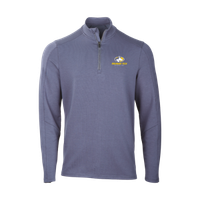 #06B Michigan Tech Athletic Logo Grey 1/4 Zip