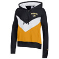 #07B THREE COLOR 1/4 ZIP HOOD WITH MICHIGAN TECH LOGO FROM CHAMPION