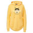#07Ff Women's Michigan Tech Husky Dog Hood From MV Sport