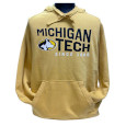 #07Jj Michgian Tech Huskies Since 1885 Print Hood From Signature Concepts