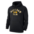 #07Ll Michigan Tech Print Hood From Nike