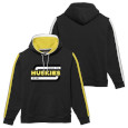 #07Mm Michigan Tech Huskies 1885 Hood With Stripes Down Sleeves From L2 Brands