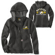 #07N Michigan Tech Huskies Full Zip Hood From Carhatt For Women