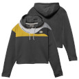 #07Oo Women's Michigan Tech Crop Hood From L2 Brands