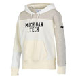 #07Rr Women's Michigan Tech Colorblock Hood From Champion