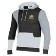 #07Ss Michigan Tech Colorblock Hood From Champion