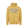 #07Uu Michigan Tech Huskies Embroidered Fleece Hood From Champion