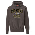 #08D Pro-Weave Hood With Michigan Tech Print From MV Sport