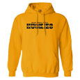 #08M Gold Michigan Tech Huskies Hood From CI Sports