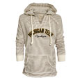 #08P Michigan Tech Women's V-Neck Hood From Blue 84