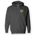 #09G Full Zip Hood With Michigan Tech Graphic From Artisans