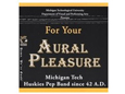 For Your Aural Pleasure CD (Pep Band 1St)