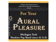 For Your Aural Pleasure CD (Pep Band 1St)