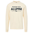 #12Bb Michigan Tech Alumni Print Long Sleeve Tee From MV Sport - Was $32.99