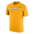 #12D Gold Michigan Tech Football Tee From Nike - Was $31.99