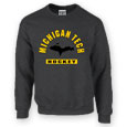 #12Gg Michigan Tech Hockey Crewneck From TRT Classics