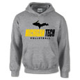 #12Q Michigan Tech Volleyball Hood From Trt Classics
