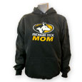 #13B Black Hood With Michigan Tech Mom Print