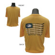 #13D Michigan Tech Tee Hockey Stick Graphic On Back From Blue 84