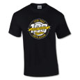 #13O Michigan Tech 100 Years Of Football Black Tee From TRT Classics