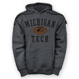 #13Ss Michigan Tech Football Hood From Artisans