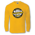 #13X TRT Classics Michigan Tech 100 Years Of Football Gold Long Sleeve Tee - Was $27.99