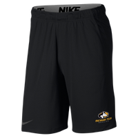 #14A Michigan Tech Athletic Logo Black Nike Shorts