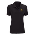 #16U Women's Polo With Michigan Tech Brand From Vantage
